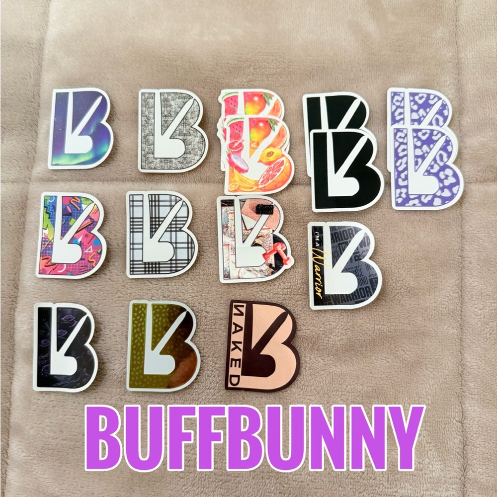 Buffbunny Logo Sticker Set